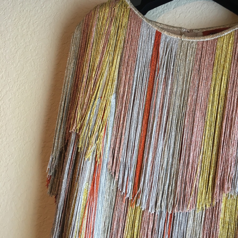 Missoni metallic layered fringe dress - Picture 3 of 6